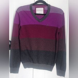 MEN'S AREOPOSTALE SWEATER IN SIZE SMALL COLOR IS MULTICOLORED STRIPE